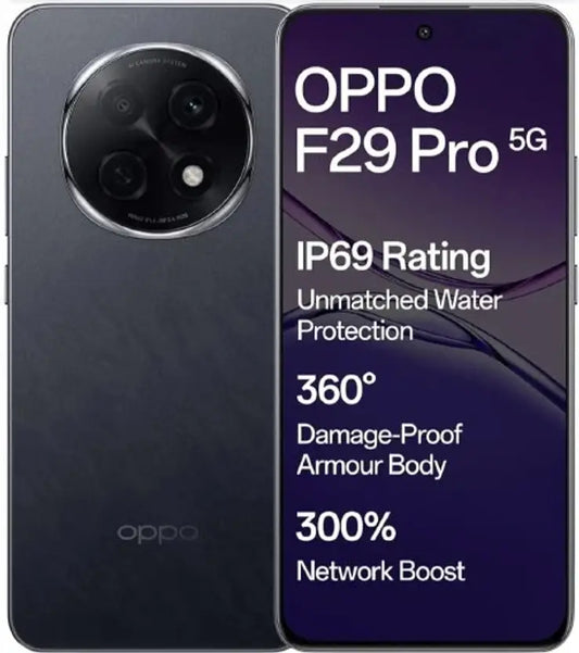 OPPO F29 Pro 5G (8GB RAM, 128GB) - Granite Black