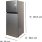 LLOYD GLFF272 240L/272L 2 Star Frost Free Inverter Double Door Refrigerator