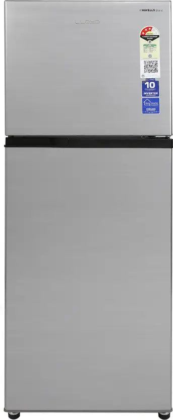 Lloyd 240 L Frost Free Double Door Refrigerator (805EXAPC, Silver)