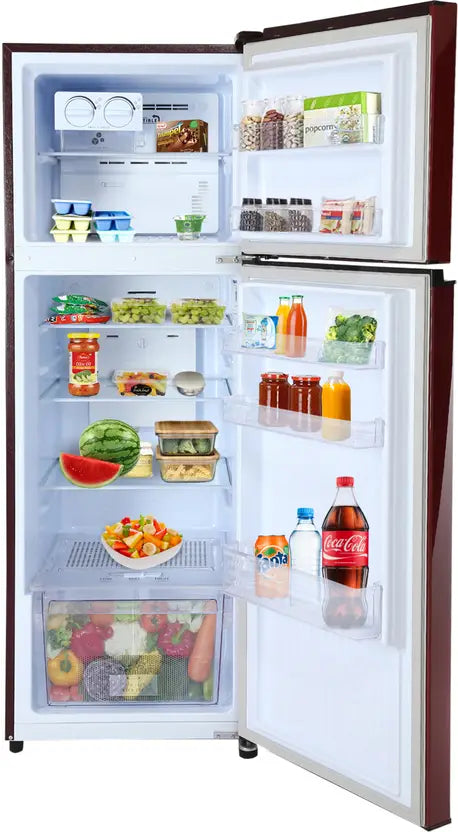 Lloyd 260 L 2 Star Convertible Inverter Frost Free Double Door Refrigerator (GLFF292ADBC1GC)
