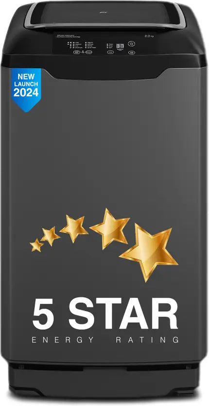 Godrej 8 Kg 5 Star Fully Automatic Top Load Washing Machine (WTEON ALR C 80 5.0 FDANS GPGR)