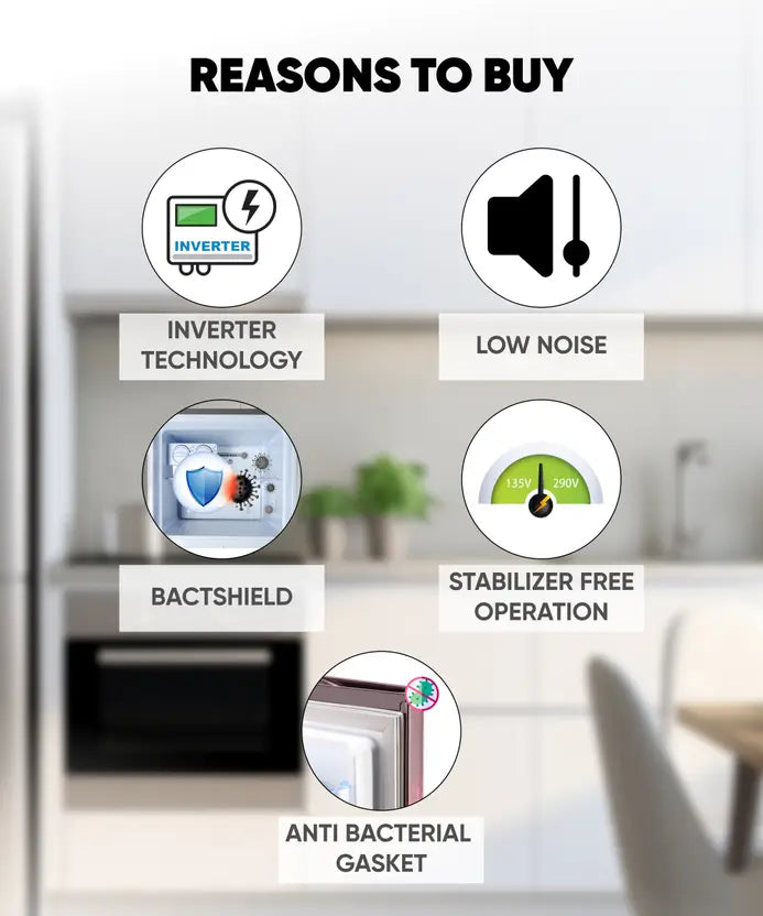 LLOYD GLFF262 (233L, 2 Star, Frost Free) Double Door Refrigerator