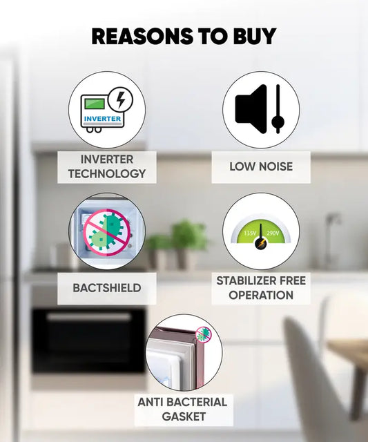 LLOYD GLFF343 (310L, 3 Star, Frost Free) Double Door Refrigerator