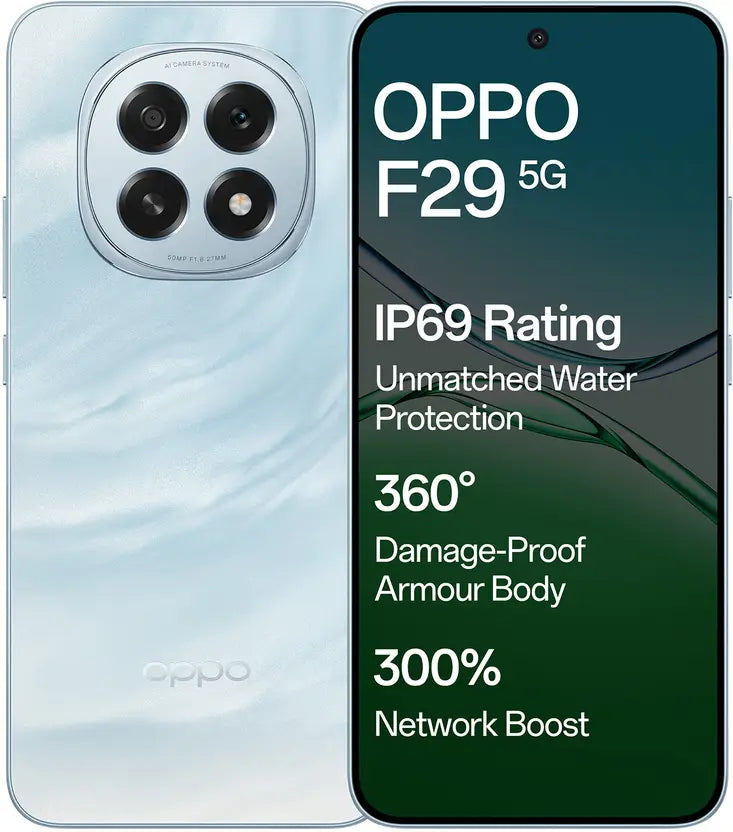 OPPO F29 5G (8GB RAM, 128GB) - Glacier Blue