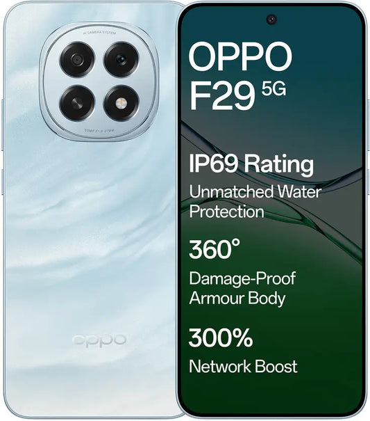 OPPO F29 5G (8GB RAM, 256GB) - Glacier Blue