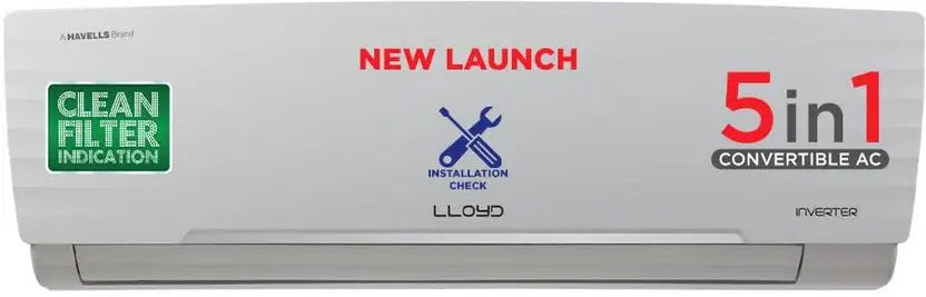 LLOYD 1.5 Ton 3 Star Hybrid Split AC (GLS18I3FWCSC)