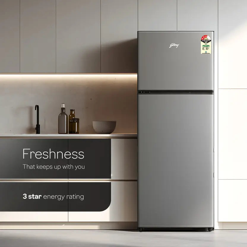 Godrej RT EON ALPHA 270C RI, 238L, 3 Star, Frost Free, Inverter Refrigerator