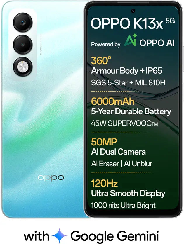 OPPO K13x 5G - 6GB/128GB