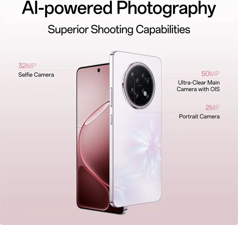 OPPO F31 Pro+ 5G (8GB RAM, 256GB) - Festival Pink