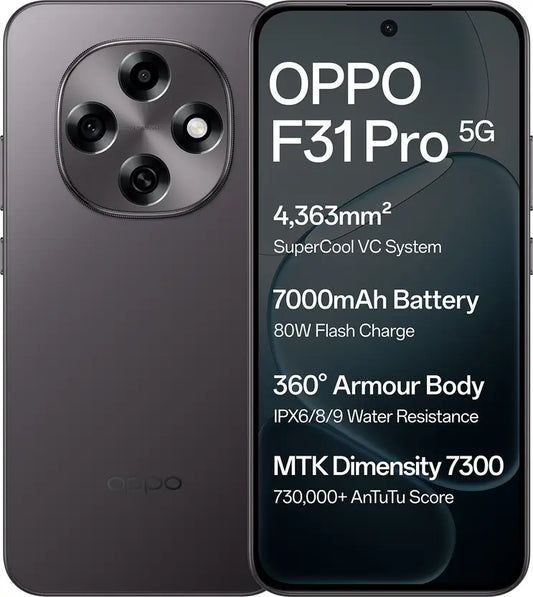 OPPO F31 Pro 5G (8GB RAM, 128GB) - Space Grey