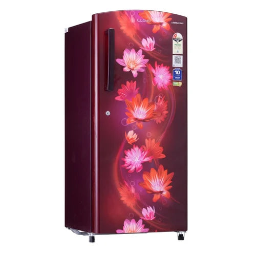 Lloyd 216 L 2 Star Direct Cool Single Door Refrigerator (Zephyr Wine)