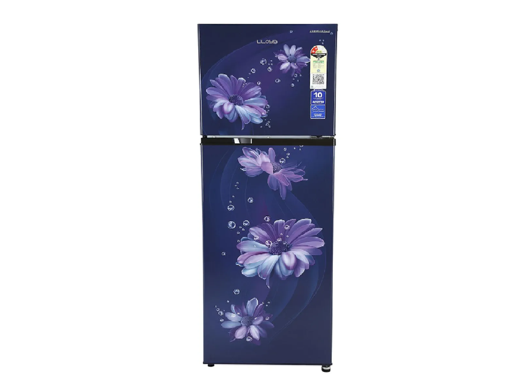 Lloyd 240 L 2 Star Inverter Frost Free Double Door Refrigerator (GLFF272ADBT1GC)