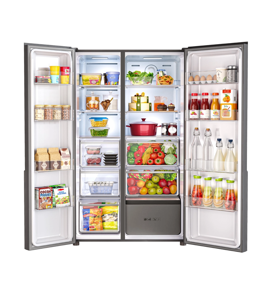 Godrej RS EON VELVET 646C RIT - 600L, Opera Black