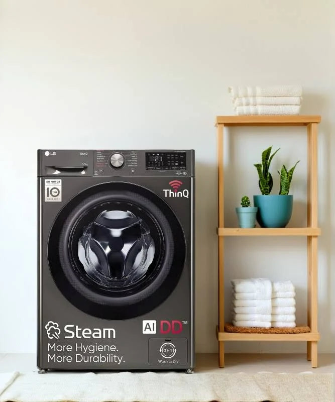 LG FHD0905SWM Washer Dryer Combo, 9/5 Kg