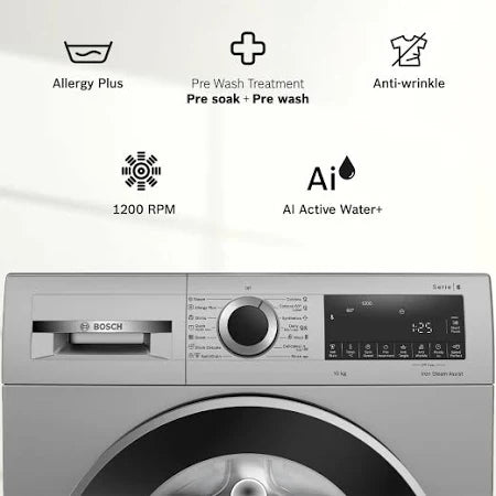 Bosch Series 6 Fully Automatic Front-Load Washing Machine, 9 Kg