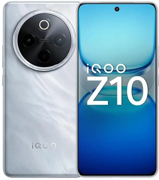 Vivo IQOO Z10 5G (12GB RAM, 256GB Storage) - Glacier Silver